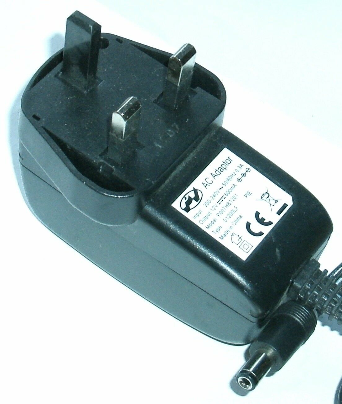 *Brand NEW* 12V 0.6A AC/DC ADAPTER PI P007HB1201 POWER SUPPLY